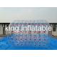 1.0mm PVC / TPU Inflatable Cylindrical Roller Transparent Water Toy For Water Park