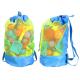 Durable Monofin Backpack Toys Balls Storage Bags Thick Nylon Mesh Construction