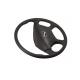Black Light Weight  Auto Steering Parts / Leather Material Race Car Steering Wheel G25