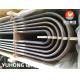 ASTM A213 TP304L Stainless Steel Seamless U Bend Tube For Heat Exchanger