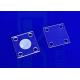 Temperature Resistant Silica Sio2 Fused Quartz Plate Precision Glass Machining