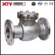 4 Inch Stainless Steel Body Flange End Swing Check Valve -20-350 Ordm Temperature