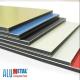 0.50mm Anodized Surface Aluminium Cladding Sheet Composite Panel Cladding 5000mm