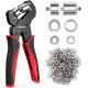 Durable Portable Grommet Tool Kit Press Pliers Alloy Material
