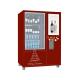 Refrigerated Whisky Vending Machine Credit Card Payment Conveyor Belt System