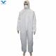 Overall Style Protective Clothing Disposable Coveralls with Double/Singer Flap Zipper