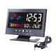 Multificational Colorful LED Display Screen Digital Weather Station Clock for Home Bedroom with Backlight