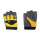 Excellent Grip Mechanic Work Gloves , Customized Synthetic Leather Gloves