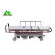 Electric Lift Medical Stretcher Bed , Metal Hospital Trolley Bed For Patient