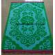 reactive printed beach towel with fringes , OEM design,100% cotton material