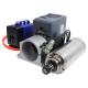3.2KW Water Cooling Spindle Motor Kit with 220V Inverter and 2.5M ER20 Collet Perfect