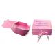 PVC Window Bespoke Foldable Gift Box Gift Packing Double Side Tape For Coin Display