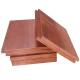 C26000 Brushed Pure Copper Sheet 1/8 (.125) X 12 X 12 Finish C11000 Sheet Of Brass Metal