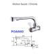 Angle Adjustable Goose Neck ABS Toilet Hand Faucet