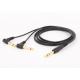 Microphone Video Stereo Audio Cable / Mono Jack Cable Copper Conductor