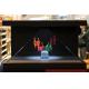 270° Full HD Virtual 3D Hologram Showcase Pyramid Display Box Advertising Player