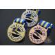 Custom Logo Penguins Design Metal Award Medals Cut Out Shape Size 50*3.5MM