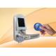Zinc Alloy RFID Card Fingerprint Door Lock With Mobile Phone
