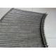 Food Grade Chain Link Spiral Stainless Steel Wire Mesh Conveyor Belt 1.2m Width