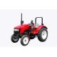 Red Compact Diesel Tractor 4 Wheel Drive Tractor Hydraulic Steering System