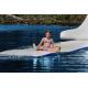 Outdoor Aquaglide Splash Mat Inflatable Water Park with Drop Stitch 18' L x 5' W x 2 H