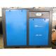 Blue Oil Injected Rotary Screw Compressor , Horizontal Air Compressor 15-60hz