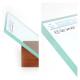 4.38mm - 25.52mm Clear Laminated Glass Float Glass PVB Laminated Safety Glazing