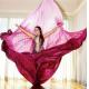 High Strength colorful Aerial Yoga Hammock Fabric Nylon Aerial Silk for Yoga swing