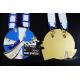 Zinc alloy Die Casing Metal Carnival Custom Sports Medals Marathon Half 10k 5k