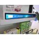 Indoor Shape Stretched Shelves Customized Easy Operation Ultra Slim Digital LCD Display For Advertising for Retailer