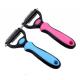 17.5*10.3cm Pet Grooming Brush ABS Stainless Steel Dog Knot Remover