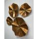Hand Painted 5 Star Hotel Luxury Metal Copper Wall Sculpture