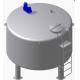 Stainless Steel 1000L Ice Cream Cooking Vat  Ice Cream Heating and Cooling Vat