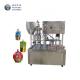 304 Stainless Steel Double Head Liquid Filling Machine Pneumatic Driven 1500BPH