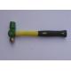 Non Sparking Safety Ball Pein Hammer Fiberglass Handle Fine Polished Surface