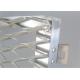 Frame Thickness 2 Mm Galvanized Expanded Metal Mesh Light Weight