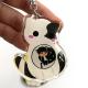 Promotional Custom Print Clear Epoxy Resin Glitter Cute Animal Acrylic Anime Charms Keychain