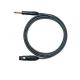 6.35mm Cable Microphone Xlr Jack 10 Ft XLR Cable XLR To 1/4 Mic Cables AWG22