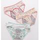 3 Layer Girl Cotton Period Underwear Female Printed Menstrual Period Panties Breathable Physiological Panties