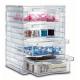 Tower Design Acrylic 4 Drawer Organizer With Quick Delivery
