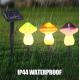 IP44 Mushroom String Decorative Solar Garden Lights
