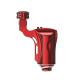 Red Color Portable Tattoo Gun , Rotary Tattoo Pens With Grip Type