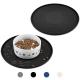 Silicone Pet Feeding Mat For Dogs And Cats Placemat Non-Slip Waterproof Dog Bowl Mats For Food Water Travel Essentials