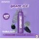 Grape Ice flavor Zovoo Dragbar R6000 6000 puffs Disposal Vape or Cig or Electronic Cigarette