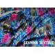 Sustainable Eco Friendly Swimwear Fabric , Geometric Patterns Swimwear Knit Fabric