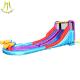 Hansel fair attractions names of amusement park equipment inflatable water slide for sale