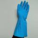 Household 11 Mil Blue Gloves Nitrile Kitchen Cleaning Protection Against Chemicals