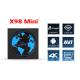 H265 HEVC 4K X98 Mini Smart TV Box Amlogic S905W2 2.4G 5G BT4.0 Android 11.0