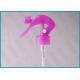24/410 Pink All Plastic Pump Sprayer , Economic Fine Mist Trigger Sprayer