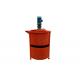 Red 400L Electric Grout Mixer Lightweight Grout Pump Mixer
